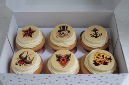 sailor jerry tattoo cupcakes
